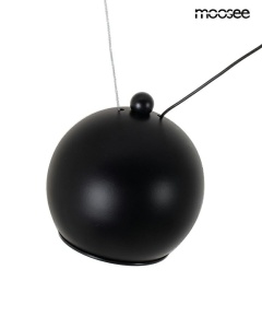 LUSTRA OCTO 5 NEAGRA, CONFECTIONATA DIN ALUMINIU NEGRU, STIL MODERN - Img 3