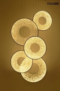 LUSTRA STARDUST, AURIE, CONFECTIONATA DIN METAL, STIL MODERN
