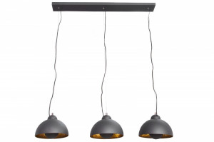 LUSTRA STUDIO 3 36228 NEGRU/AURIU DESIGN VINTAGE - Img 6