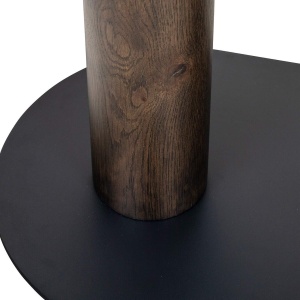 MASA DE BAR RITZ, 214080, CONFECTIONATA DIN LEMN, TRAVERTIN, METAL SI MDF, BEJ/MARO/NISIPIU, STIL MODERN - Img 4