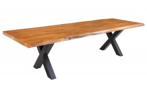 MASA DE MARI DIMENSIUNI, MAMMUT 300CM, LEMN DE SALCAM/METAL, ARTIM GROUP COLLECTION - Img 4