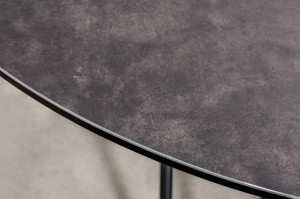 MASA DE SUFRAGERIE ROTUNDA, CIRCULAR 120CM, CERAMICA ANTRACIT, ARTIM GROUP SELECTION - Img 3