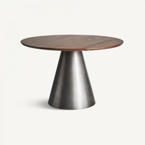 MASA DEOSEBITA, BETHON 120CM, DIN LEMN DE SALCAM/METAL, MARO/ARGINTIU, ARTIM GROUP SELECTION