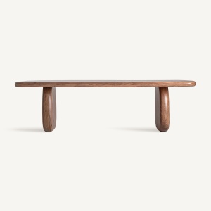 MASA DEOSEBITA, CARMAUX 260CM, FABRICATA DIN LEMN DE SALCAM, CULOARE NATUR/MARO, ARTIM GROUP SELECTION