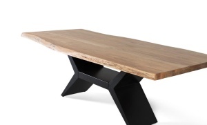 MASA DIN LEMN 220CM, COD 2202, DIN LEMN DE SALCAM SI METAL, ARTIM GROUP SELECTION - Img 3