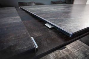MASA DINING EXTENSIBILA 180/225CM , ETERNITY II, DIN METAL SI STICLA SI CERAMICA, ARTIM GROUP SELECTION - Img 5