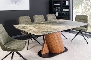 MASA DINING EXTENSIBILA, ELEMENTS 180/260CM, CADRU DIN FURNIR SI BLAT DIN CERAMICA, ARTIM GROUP SELECTION - Img 4
