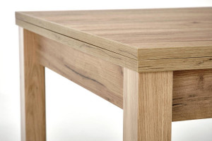 MASA DINING EXTENSIBILA GRACJAN, STEJAR CRAFT, 80/160 CM, BLAT DIN PAL SI PICIOARE DIN MDF, STIL CLASIC - Img 6