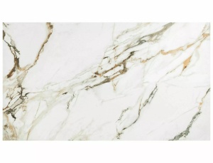 MASA DINING EXTENSIBILA INFINITY, 160/240 CM, EFECT DE MARMURA ALBA-AURIU/CUPRU, DIN CERAMICA, STICLA SI METAL, SIGNAL - Img 4