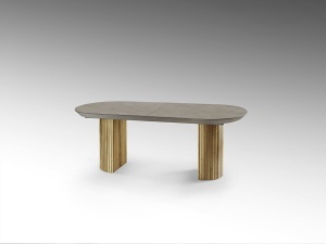 MASA DINING EXTENSIBILA, IRATI 206/283CM, MDF SI FURNIR, DESIGN MODERN, SCHULLER