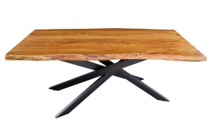 MASA DINING, MAMMUT 200CM, NATUR MIERE, DIN LEMN DE SALCAM/METAL, ARTIM GROUP COLLECTION - Img 7