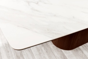 MASA DINING, UNIQUE, 200CM, CADRUL OVAL, LEMN FURNIRUIT SI CERAMICA, ARTIM GROUP SELECTION - Img 7