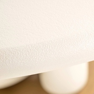 MASA DINING WINSLOW 135Ø, 214125, CONFECTIONATA DIN MDF SI METAL, ALB SI AURIU, STIL MODERN - Img 5