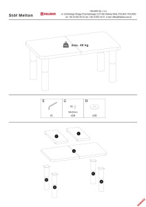 MASA EXTENSIBILA STIL MELTON, 200/300 CM, NUC, DIN MDF, FURNIR NATURAL SI LEMN MASIV DE FAG, STIL MODERN - Img 2