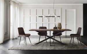 MASA SUFRAGERIE ,STIL CLASIC, COD 2108, 200CM, LEMN DE TEC RECICLAT, ARTIM GROUP SELECTION
