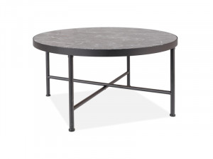 MASUTA DE CAFEA AMULET MARMURA/NEAGRA FI 80 STIL MODERN SIGNAL