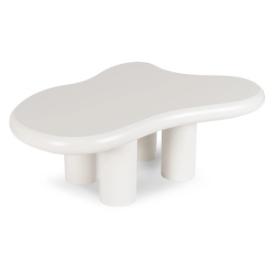 MASUTA DE CAFEA, ARTIM MEBLE, REALIZAT DIN MDF, CULOARE ALBA, STIL MODERN - Img 3