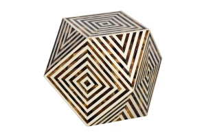 MASUTA DE CAFEA, BONE INLAY 40CM, POLIRASINA SI OS DE BIVOL, ARTIM GROUP SELECTION - Img 5