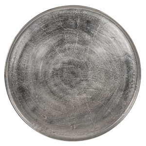 MASUTA DE CAFEA LYAM, 210077, CONFECTIONATA DIN ALUMINIU SI METAL, CULOAREA NEGRU SI ARGINTIU, STIL MODERN - Img 2