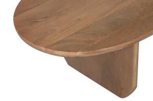 MASUTA DE CAFEA, ORGANIC 120CM, REALIZATA DIN LEMN DE MANGO, CULOARE NATUR, ARTIM GROUP - Img 4
