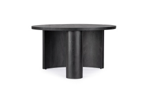 MASUTA DE CAFEA ORISSA 80 NEAGRA, CONFECTIONATA DIN LEMN DE MANGO, STIL MODERN - Img 5