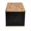 MASUTA DE CAFEA PANTERA, STEJAR WOTAN/NEGRU, DIN MDF LAMINAT, STIL MODERN, HALMAR - Img 3