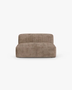 MODUL CANAPEA/COLTAR MARTINA, 76X130 CM, GHINDA, TAPITAT CU TAPITERIE DIN TEXTIL CORDOI TILIA, MICADONI