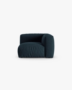 MODUL CANAPEA/COLTAR MARTINA, 76X98 CM, BLUE JEANS, TAPITAT CU TAPITERIE DIN TEXTIL STRUCTURAT BOSTON, MICADONI