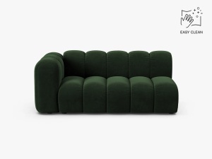 MODUL CANAPEA LUPIN, PE STANGA, 173 CM, VERDE SMARALD, CU TAPITERIE DIN TEXTIL CATIFEA VENUS, MICADONI