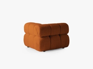 MODUL COLTAR BELLIS, CARAMIZIU, CU TAPITERIE DIN TEXTIL BOUCLE ROLF, MICADONI - Img 3