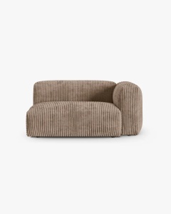 MODUL COLTAR/CANAPEA MARTINA, 120X160 CM, PE DREAPTA, ADANCIME SCAUN 90 CM, GHINDA, TAPITAT CU TAPITERIE DIN TEXTIL CORDOI TILIA, MICADONI