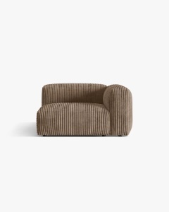 MODUL LATERAL PENTRU CANAPEA MARTINA, PE DREAPTA, GHINDA, TAPITAT CU TAPITERIE DIN TEXTIL CORDOI TILIA, MICADONI