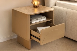 NOPTIERA SAVOY 50CM, 3D, REALIZAT DIN MDF SI PLACA CERAMICA, CULOARE TRAVERTIN, ARTIM GROUP SELECTION - Img 2