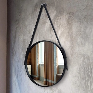 OGLINDA BAIE REA LOFT CFZL-MR060, 60CM, NEGRU, DIN STICLA SI METAL, CALITATE SUPERIOARA - Img 7