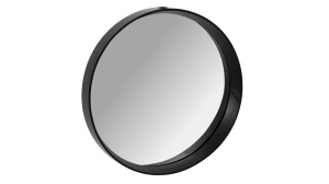 OGLINDA BAIE REA LOFT JZ-01, 39CM, NEGRU, DIN STICLA SI METAL, CALITATE SUPERIOARA - Img 3