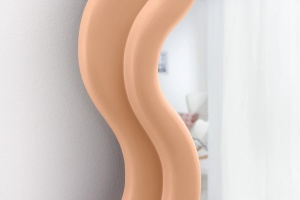 OGLINDA DE PERETE, CURVY 160CM, ORANGE, ARTIM GROUP SELECTION - Img 5