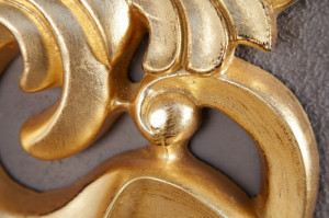 OGLINDA DECORATIVA 75CM, VENICE, AURIE, COD 15626, DESIGN CLASIC - Img 3