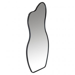 OGLINDA DECORATIVA ASIMETRICA ALDON, NEAGRA, STIL MODERN, MI-0079 - Img 2
