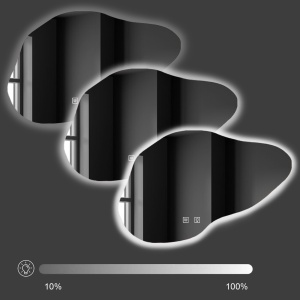 Oglindă P11229 LED CLOUD B 100x70cm, CALITATE SUPERIOARA - Img 2