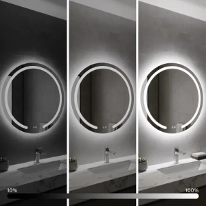 OGLINDA PENTRU BAIE, CU LED, MODERN 50 CM, CALITATE SUPERIOARA - Img 5