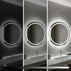 OGLINDA PENTRU BAIE, CU LED SOFT 80 CM, CALITATE SUPERIOARA - Img 5