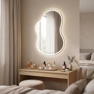 OGLINDA PENTRU BAIE, CU LED, UNO, 80X55CM, CALITATE SUPERIOARA
