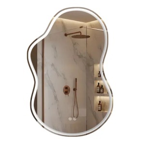 OGLINDA PENTRU BAIE, CU LED UNO DOUBLE 80x55 cm, CALITATE SUPERIOARA - Img 2