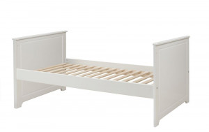 PAT PENTRU CAMERA COPII MARYLOU ALB 70x140 STIL CLASIC BA - Img 2