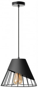 PENDUL BLACK APP227-1CP, 26x22 cm, NEGRU, DIN METAL, STIL MODERN, TU - Img 2