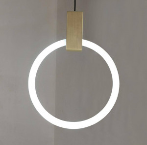 PENDUL HOPP 40, AURIU, CONFECTIONAT DIN METAL, STIL MODERN - Img 2