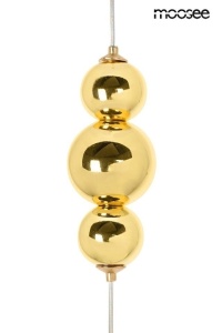 PENDUL MOOSEE BUTTERFLY M AURIU, CONFECTIONAT DIN CRISTAL SI METAL, STIL MODERN - Img 3