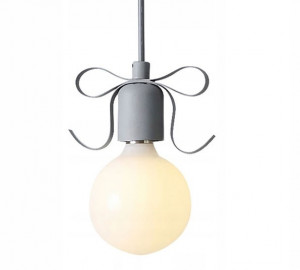 PENDUL NARNI GRAY APP188-1CP, 13x100 cm, GRI, DIN ALUMINIU, STIL MODERN, TU - Img 1