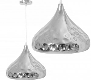 PENDUL SILVER MIRROR APP272-1CP, 32x25 cm, ARGINTIU, DIN METAL, STIL MODERN, TU - Img 1
