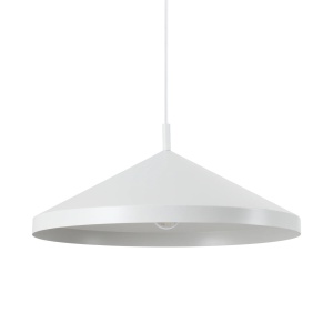PENDUL YURTA SP1 D50, ALB, DIN METAL, STIL MODERN